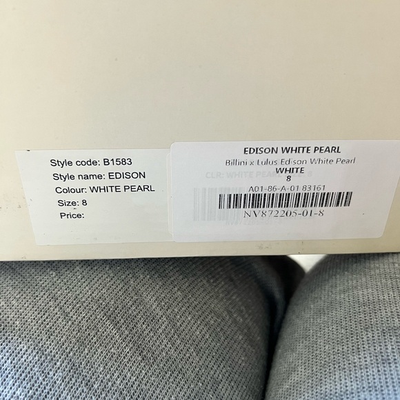 Lulu’s Billini White Pearl Cowboy Bachelorette Boots - Picture 8 of 8